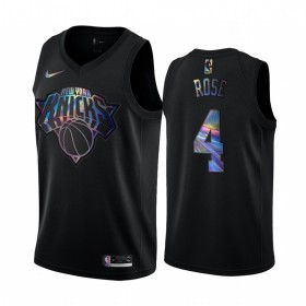 New York Knicks Derrick Rose 4 Iridescent HWC Collection Miesten Pelipaidat Swingman